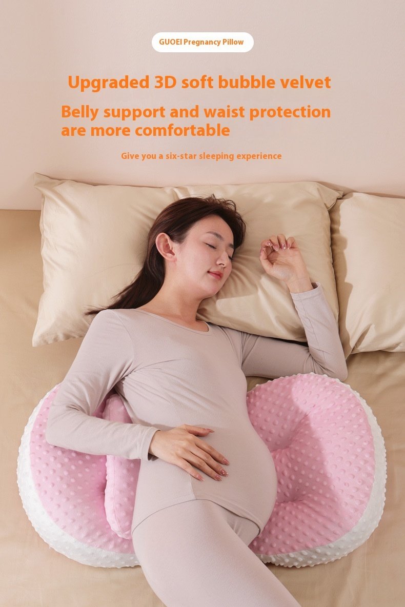 Multifunctional U-Shaped Maternity Pillow - Comfortable Waist Support for Pregnant Women