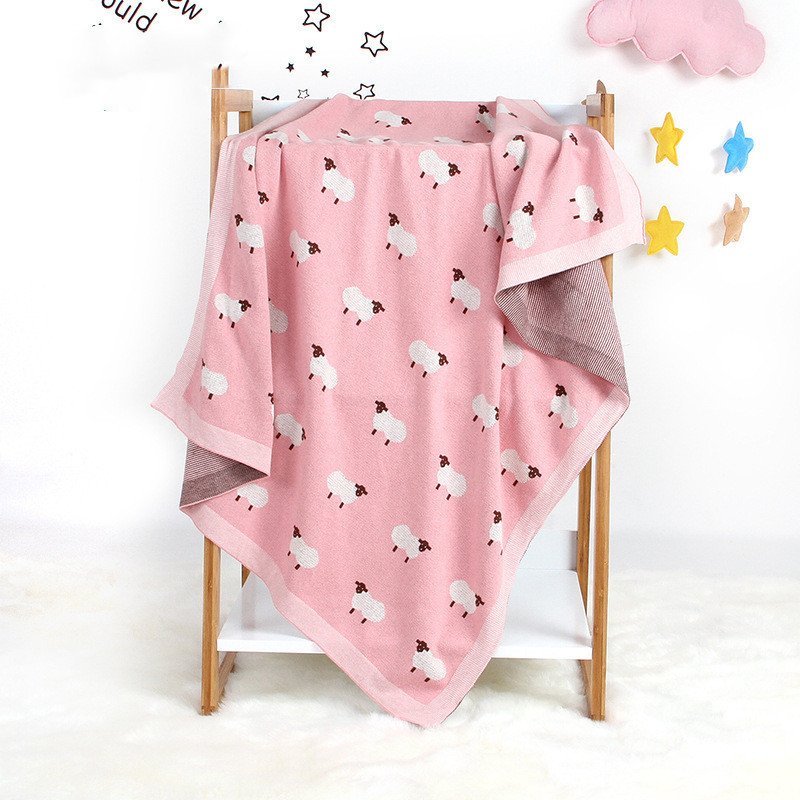 Baby Blanket Knitted Hug Blanket – Soft & Cozy Newborn Snuggle Blanket