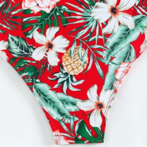 Fashion Multicolor Printed Bikini – Stylish Women's Swimsuit