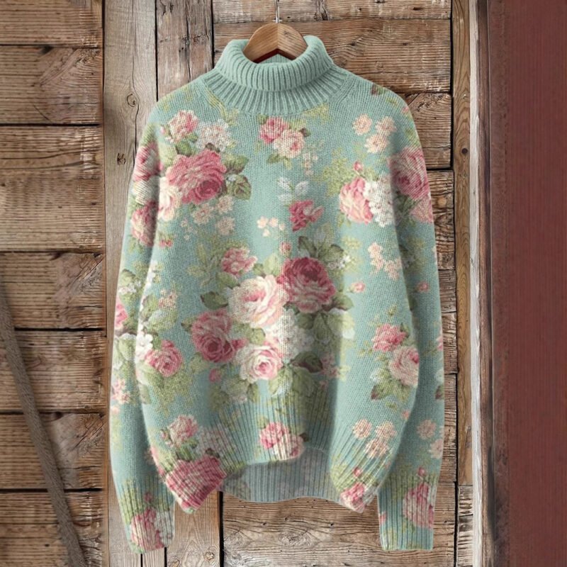 Winter New High Neck Casual Top for Women - Stylish & Warm
