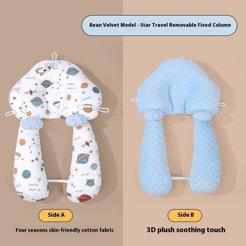 Baby Soothing Pillow – Anti-Startle & Head Shaping Pillow for Comfortable Sleep