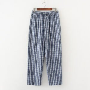 Men's Cotton Pajamas- Comfortable & Breathable for Spring and Summer