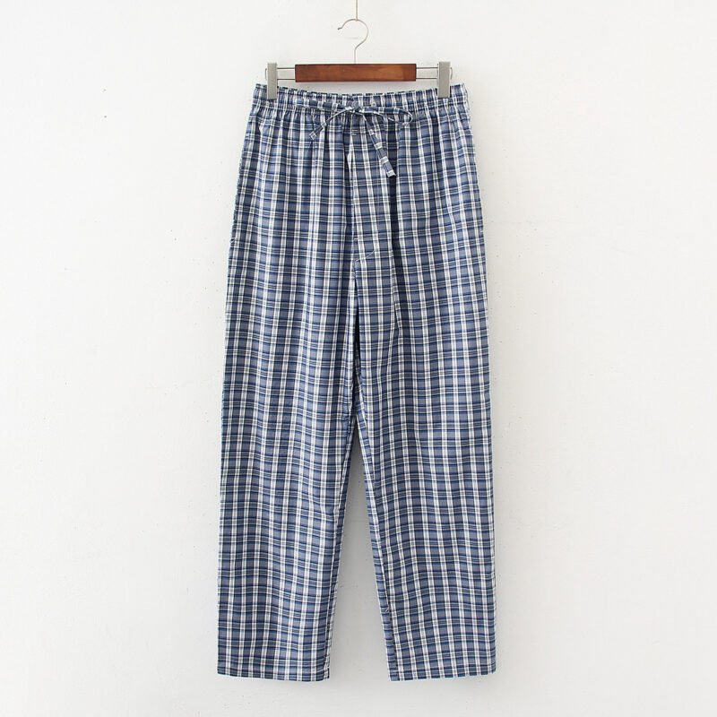 Men's Cotton Pajamas- Comfortable & Breathable for Spring and Summer