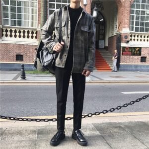 Loose Long-Sleeved Shirts for Men – Comfortable and Stylish Casual Wear