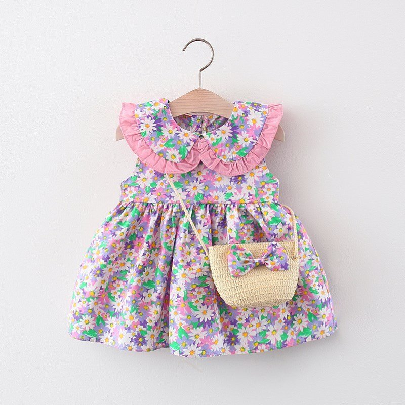 Summer New Children's Clothing – Fashionable Baby Girl Dress for Warm Weather