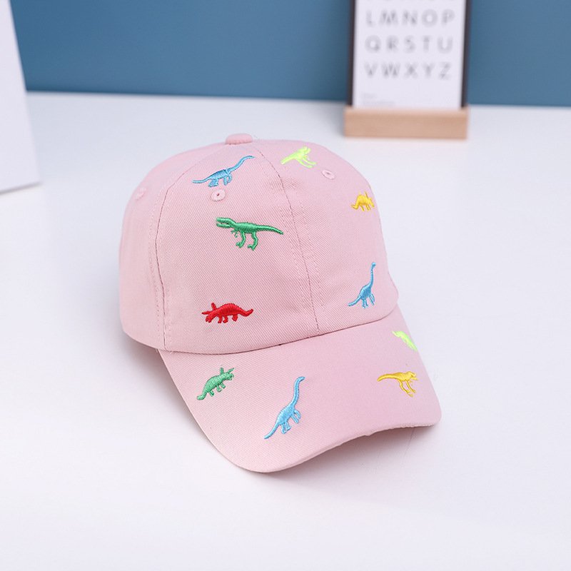 Colorful Small Dinosaur Children's Baseball Hats – Fun & Stylish Kids Caps