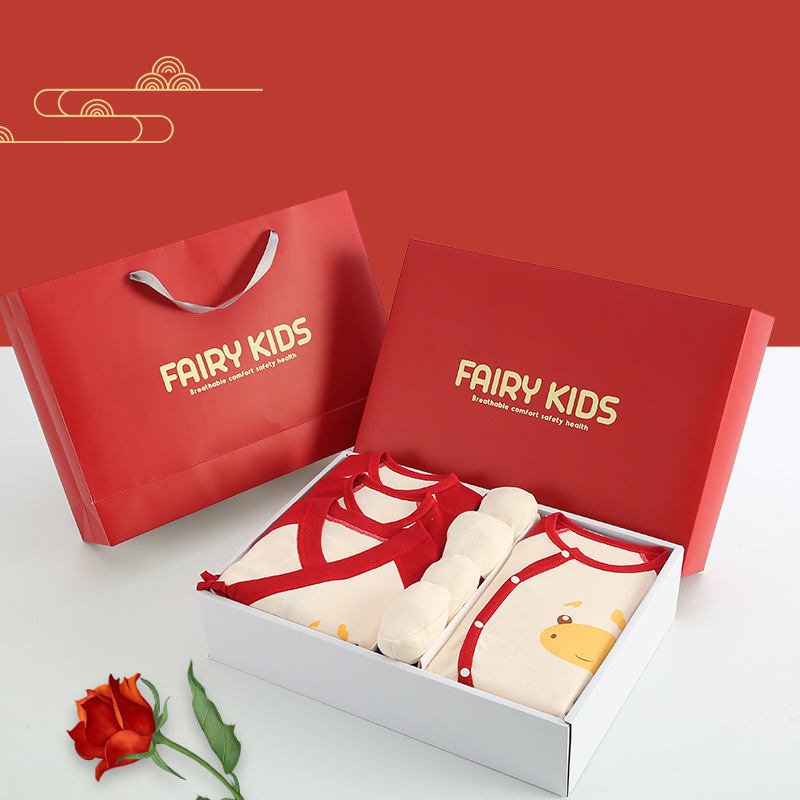 Baby Gift Box Suit – Pure Cotton Clothing Set for Newborns