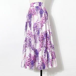 Cotton Printed Large Swing Long Skirt – Elegant & Flowy