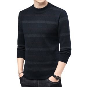 Men's Fashion Casual Thickening Sweater Top – Warm and Stylish