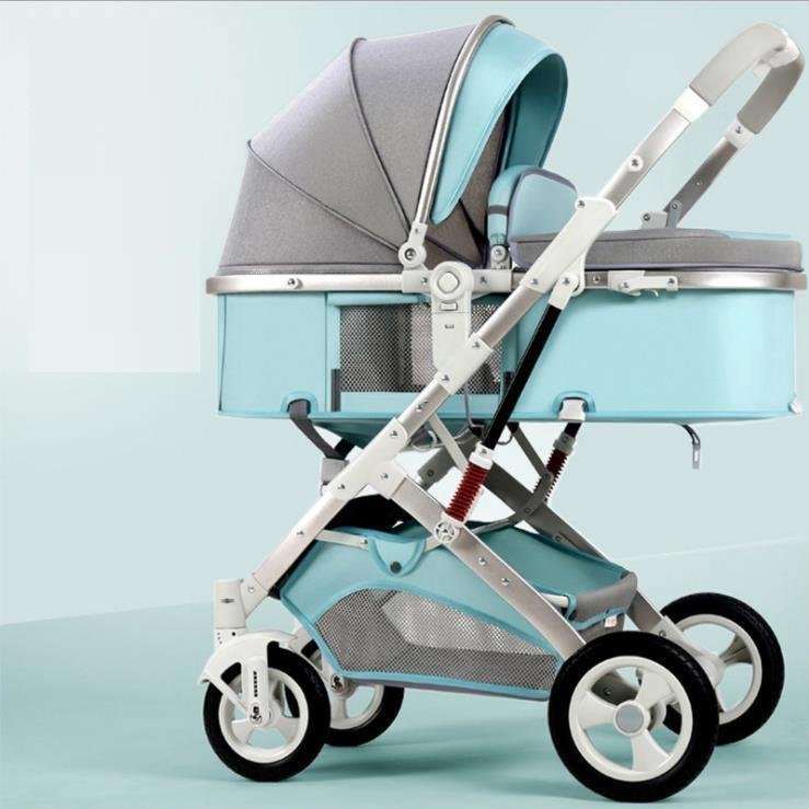 Two-Way Newborn Baby Stroller - Portable & Folding for Easy Travel