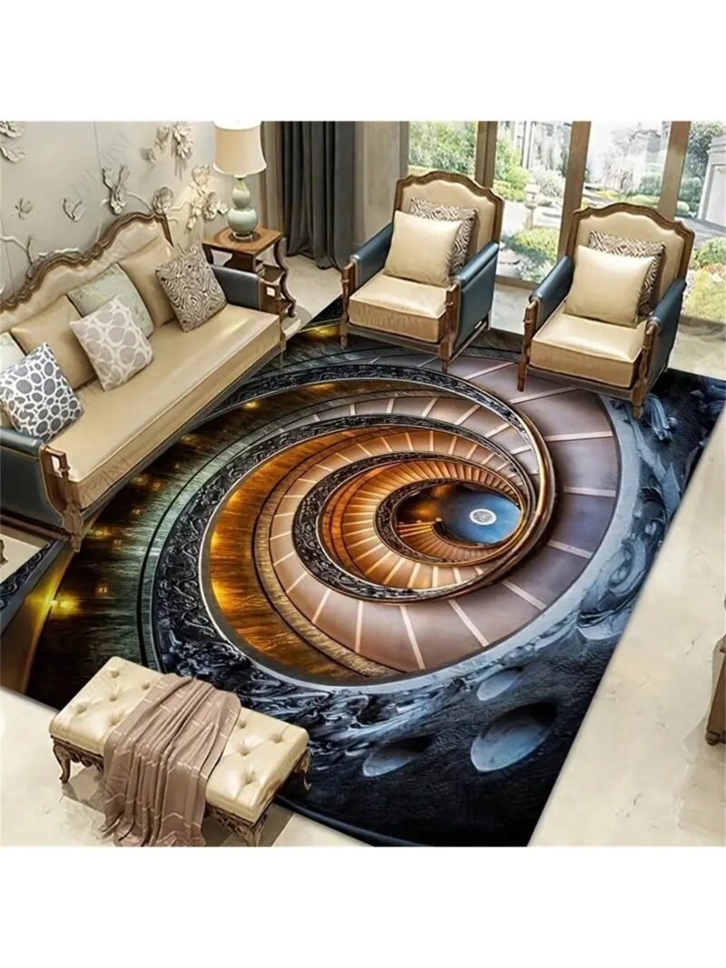 Bedside Blanket Covered with Decorative Floor Mats – Cozy & Stylish Bedroom Decor