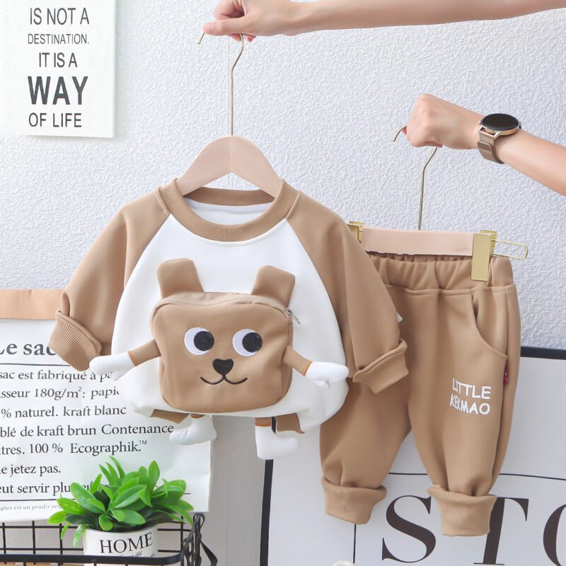 Baby Boy Autumn Clothes Suit | Stylish Western Style Kids Outfit