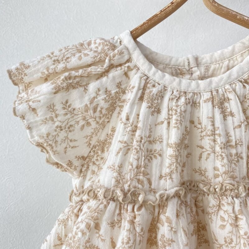 Onesie Baby Crepe Printed Rompers - Soft & Stylish Baby Romper for Comfort