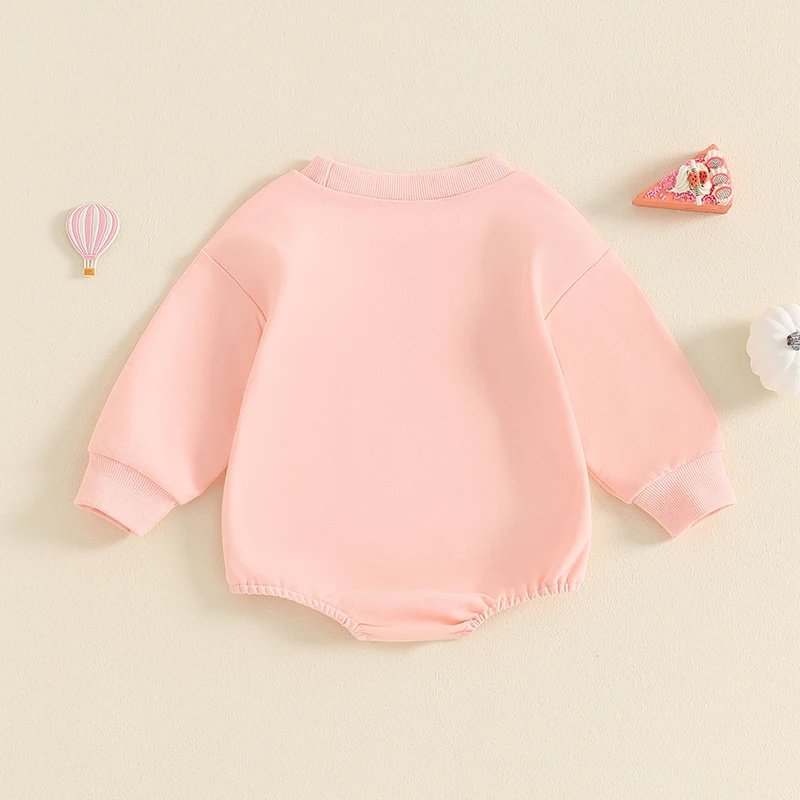 Baby Girl Pumpkin Print Overalls - Adorable Fall Outfit for Little Ones