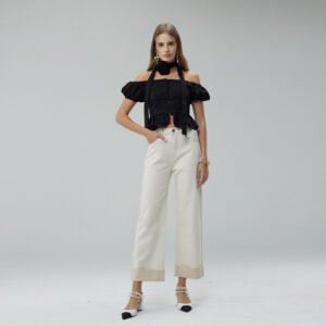 Cropped Wide Leg Pants- Stylish & Comfortable Summer Fit