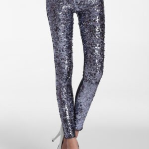 High Elastic Large Size Sequined Leggings – Stylish, Comfortable & Sparkling Fit
