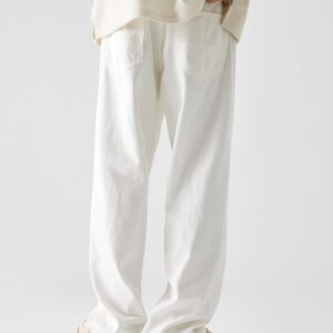 Fashion Personality Men's All-Matching Straight Trousers – Stylish & Versatile Fit