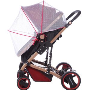 Universal Baby Stroller Mosquito Net - Full Cover & Foldable for Baby Protection