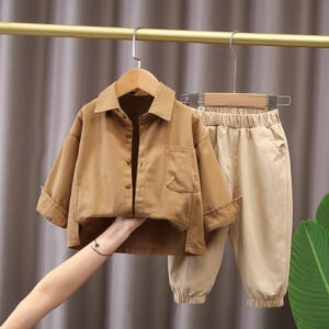 Boys Spring Clothing | New Baby Child Handsome Long Sleeve Three-Piece Suit