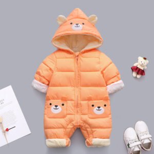 Baby Onesies Plus Velvet – Thickened Shiny Surface for Extra Comfort