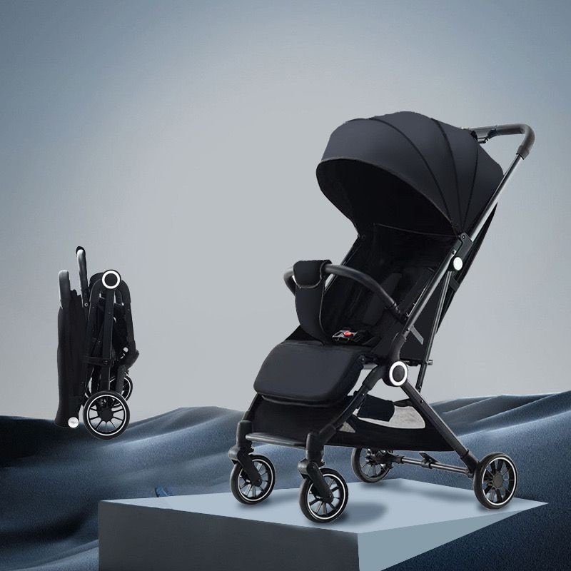 Pull Rod Type Summer Ultra-Light Stroller - Compact & Convenient for Travel
