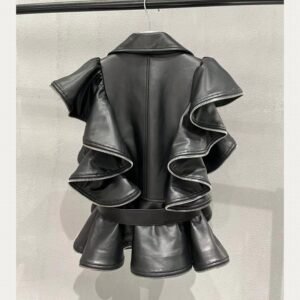 Sheepskin Leather Vest | Heavy Work Sheepskin Jacket for Women
