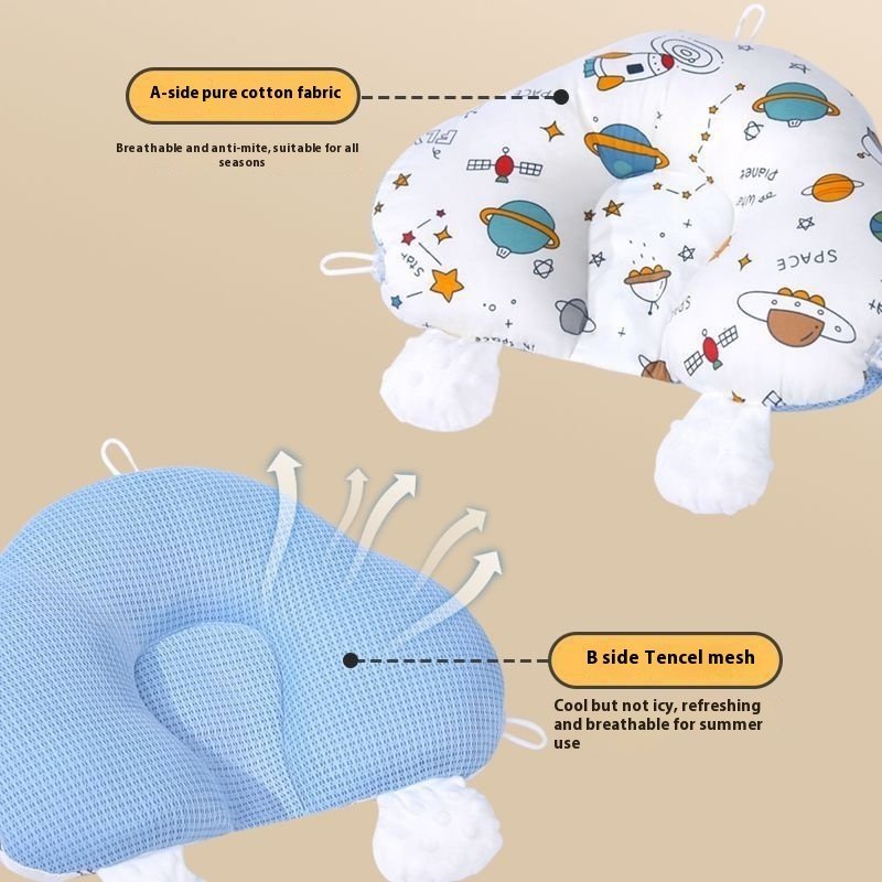 Baby Soothing Pillow – Anti-Startle & Head Shaping Pillow for Comfortable Sleep