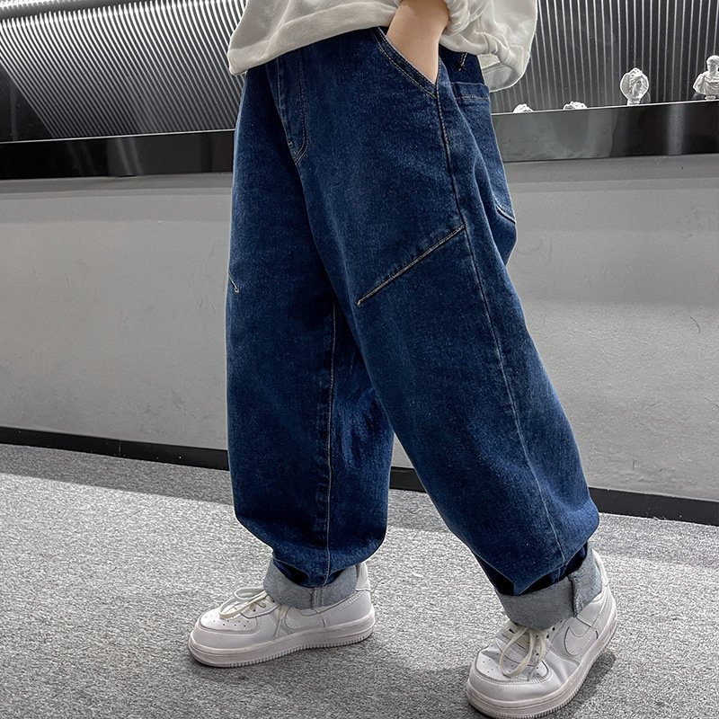 Boys Autumn Jeans | Casual Spring and Autumn Handsome Trousers for Children