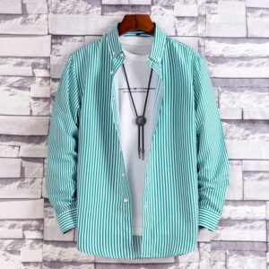 Trendy Long-Sleeved Men's Shirts – Stylish & Comfortable Fashion Shirts