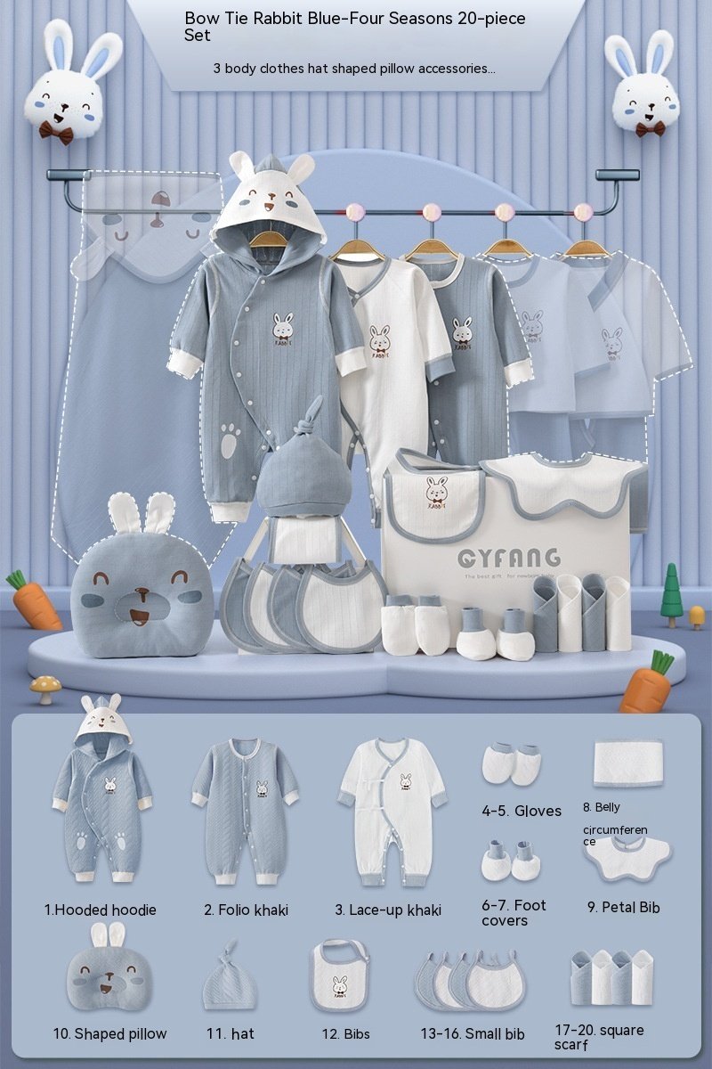 Fashion Simple Newborn Gift Set – Stylish & Comfortable Baby Outfit Bundle