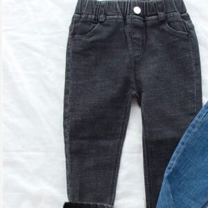 Casual Fashion Baby Stretch Vinylon Pants | Comfortable & Stylish Kids Pants