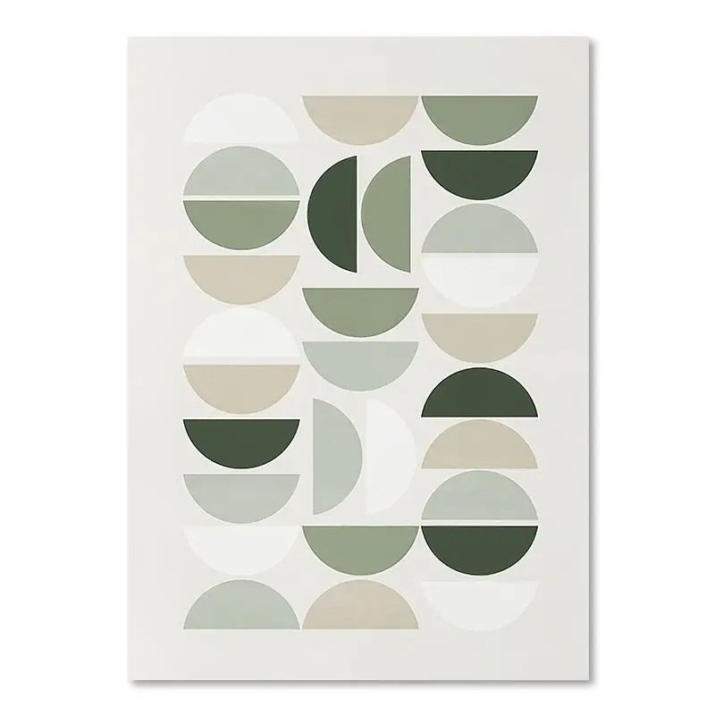 Green Plant Decorative Painting – Refreshing Wall Art for Nature-Inspired Home Decor