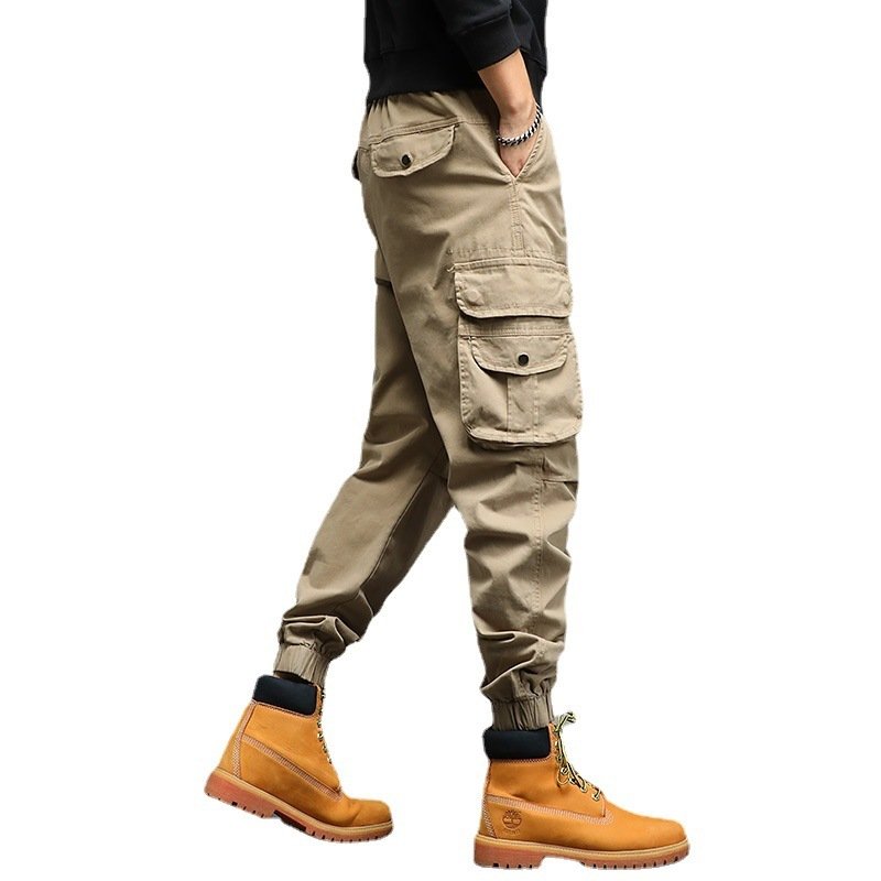 Multi-Bag Fashion Brand Casual Pants – Men's Stylish & Functional Everyday Wear