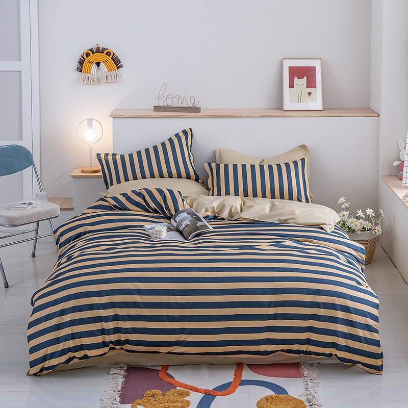 Leopard Print Bed Sheet Set of Four – Stylish and Bold Bedding for Your Bedroom