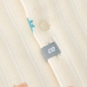 Baby Onesie - Autumn Grain Bear Long Sleeves, Three-Layer Warm Outfit