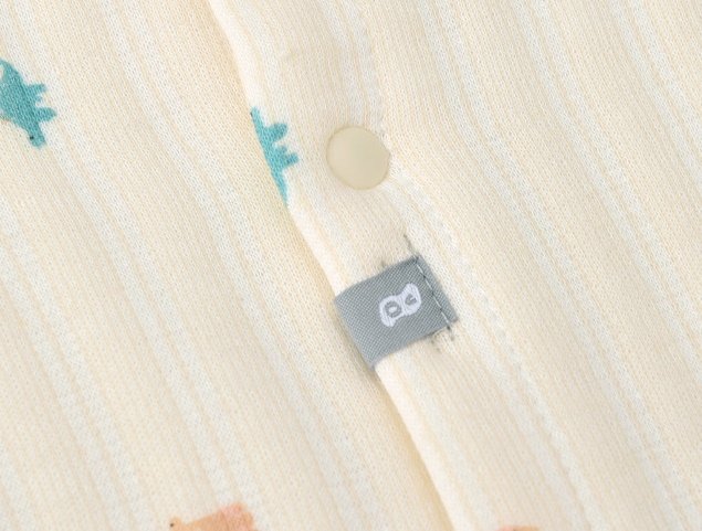 Baby Onesie - Autumn Grain Bear Long Sleeves, Three-Layer Warm Outfit