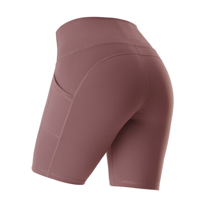 High Waist Fitness Gym Workout Leggings with Pockets | Athletic Yoga Pants for Slim Hips Lifting