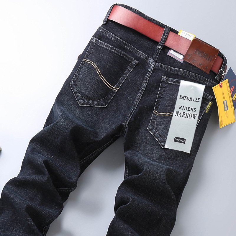 Straight Slim Stretch Business Casual Style Youth Trousers – Stylish & Comfortable