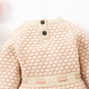 Children's Cotton Knitted One-Piece Romper – Soft & Comfortable Baby Outfit