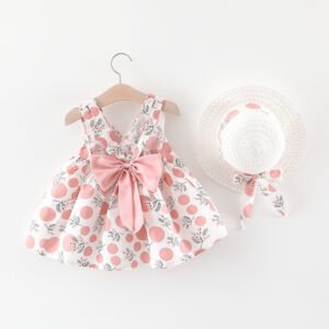 Girls' Summer Baby Short Sleeve– Cute & Comfortable Outfit