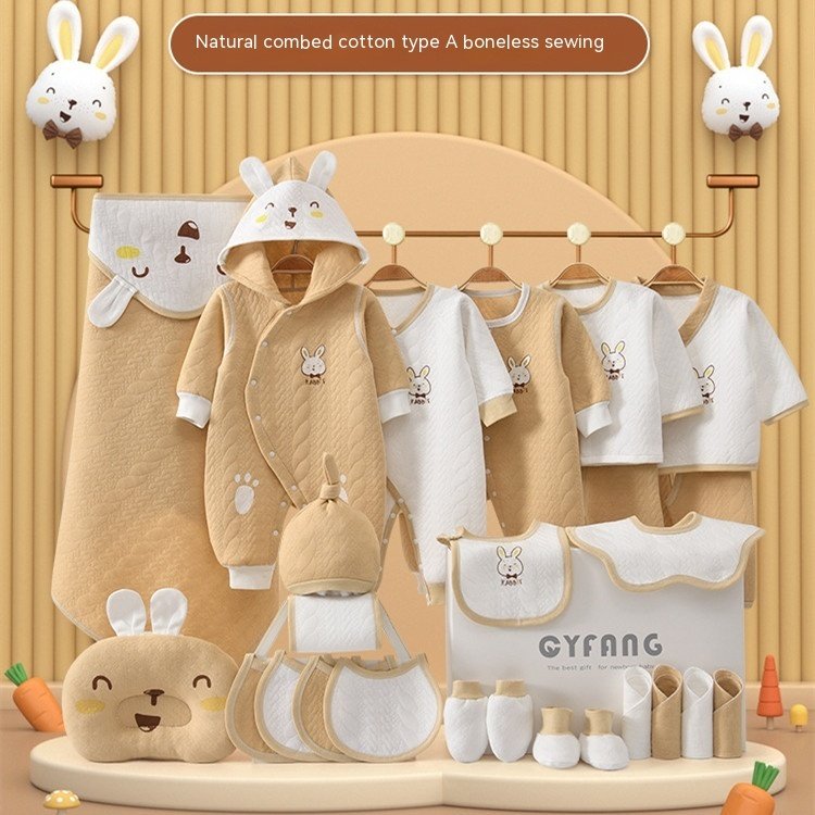 Fashion Simple Newborn Gift Set – Stylish & Comfortable Baby Outfit Bundle