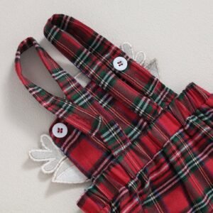 Christmas Newborn Baby Girl Clothing – Festive Outfit for Baby's First Holiday