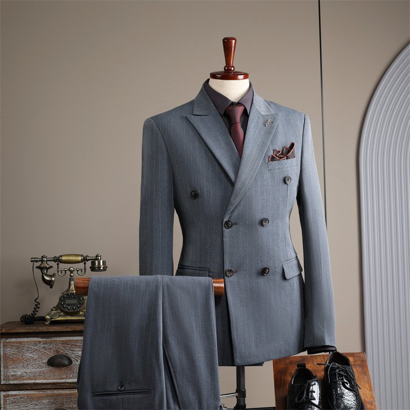 Double Breasted Suit for Men – Classic & Elegant Formal Wear