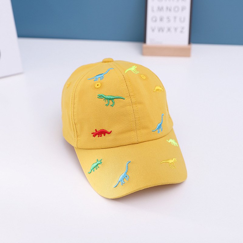 Colorful Small Dinosaur Children's Baseball Hats – Fun & Stylish Kids Caps