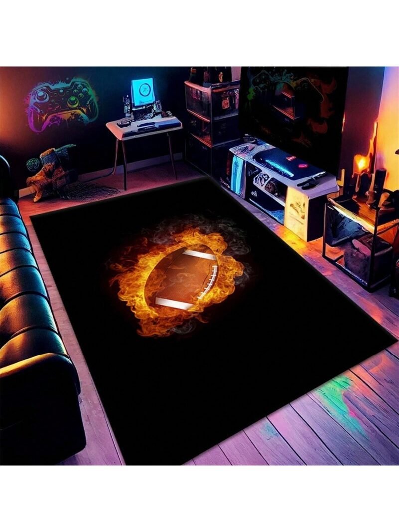 Bedside Blanket Covered with Decorative Floor Mats – Cozy & Stylish Bedroom Decor