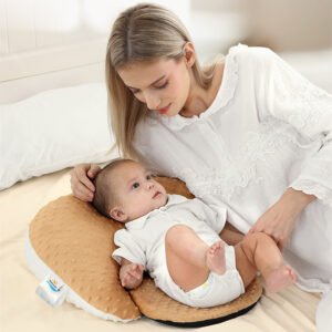 Baby Exhaust Pillow, Anti-Spit-Up Nursing Pillow, Pro-Comfort for Feeding & Post-Feed Support