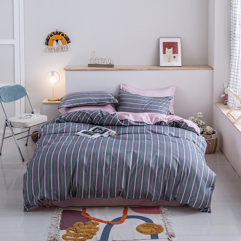 Leopard Print Bed Sheet Set of Four – Stylish and Bold Bedding for Your Bedroom