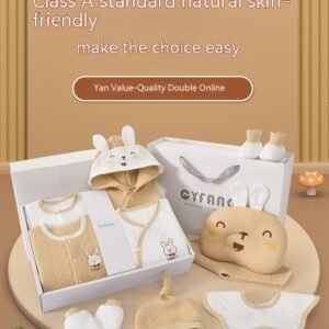 Fashion Simple Newborn Gift Set – Stylish & Comfortable Baby Outfit Bundle