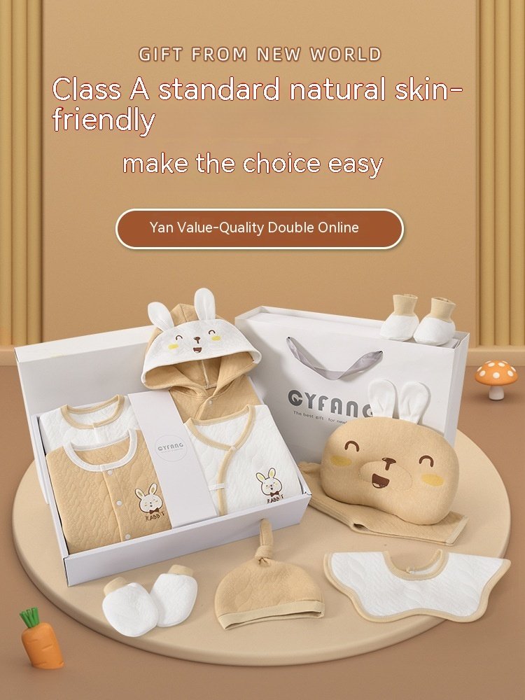 Fashion Simple Newborn Gift Set – Stylish & Comfortable Baby Outfit Bundle