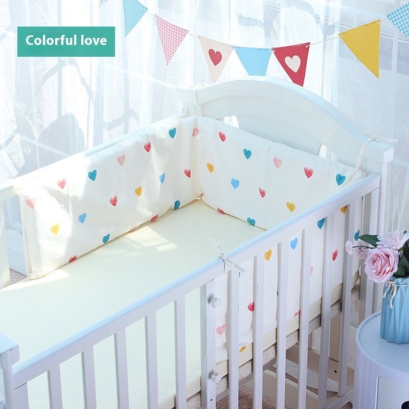 Single-Piece Bed Fence - Anti-Collision Baby Bed Protector for Safety